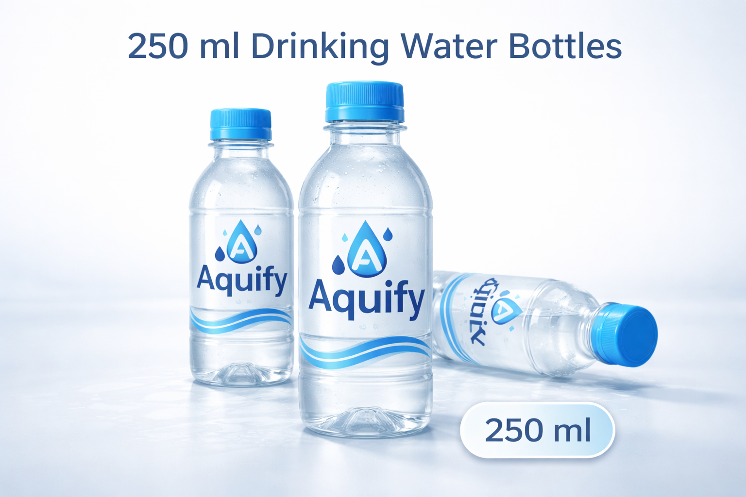 250 ml drinking water bottles