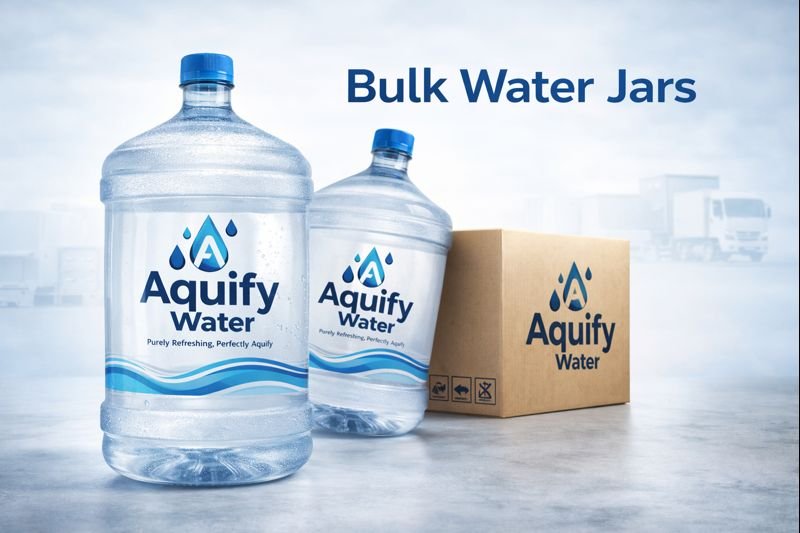 Bulk water jars supply