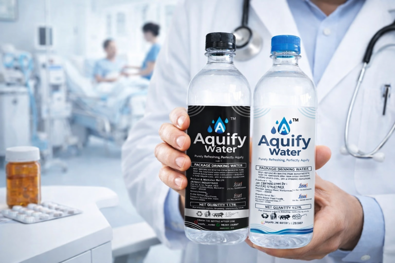Healthcare and pharmaceutical water supply