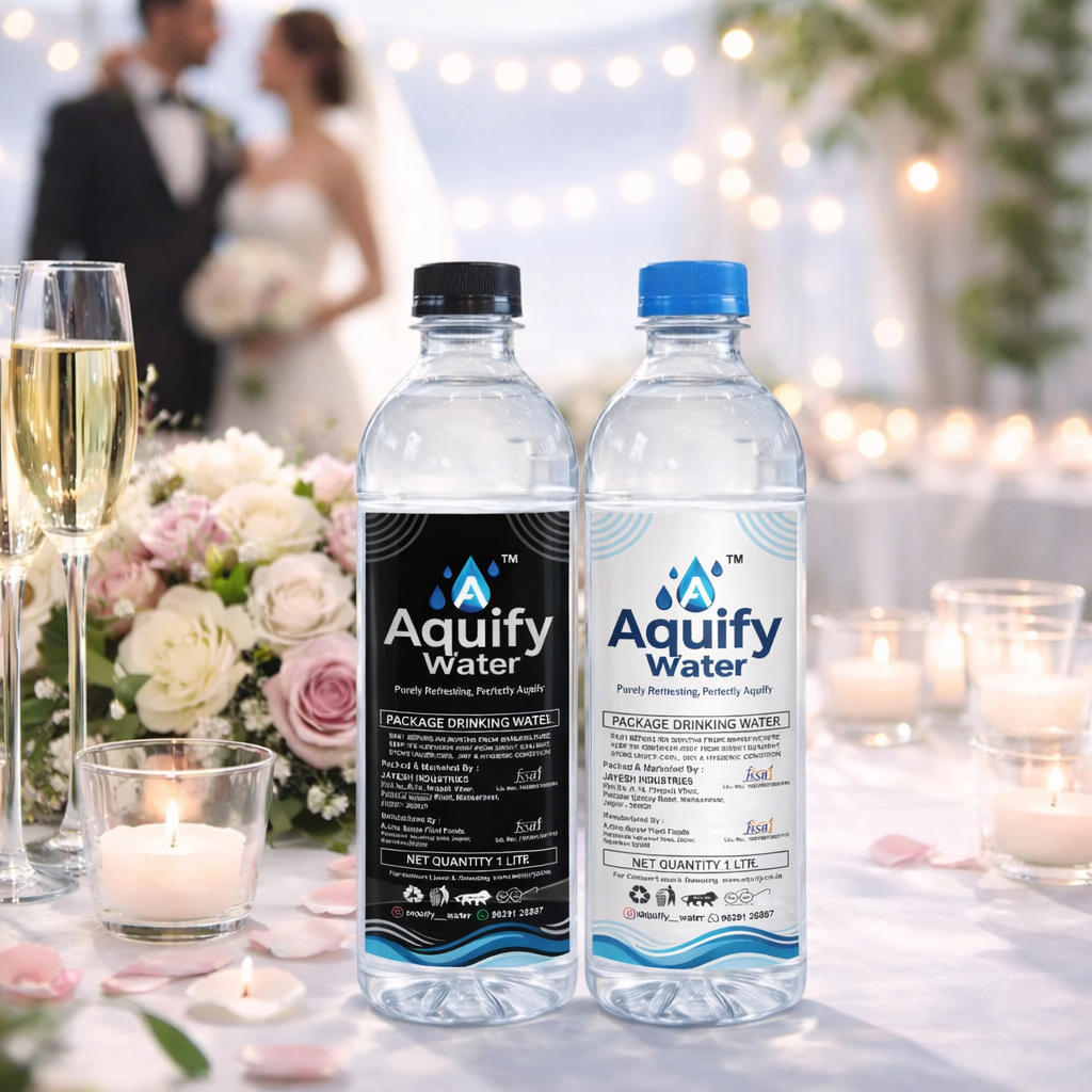 Wedding water bottles