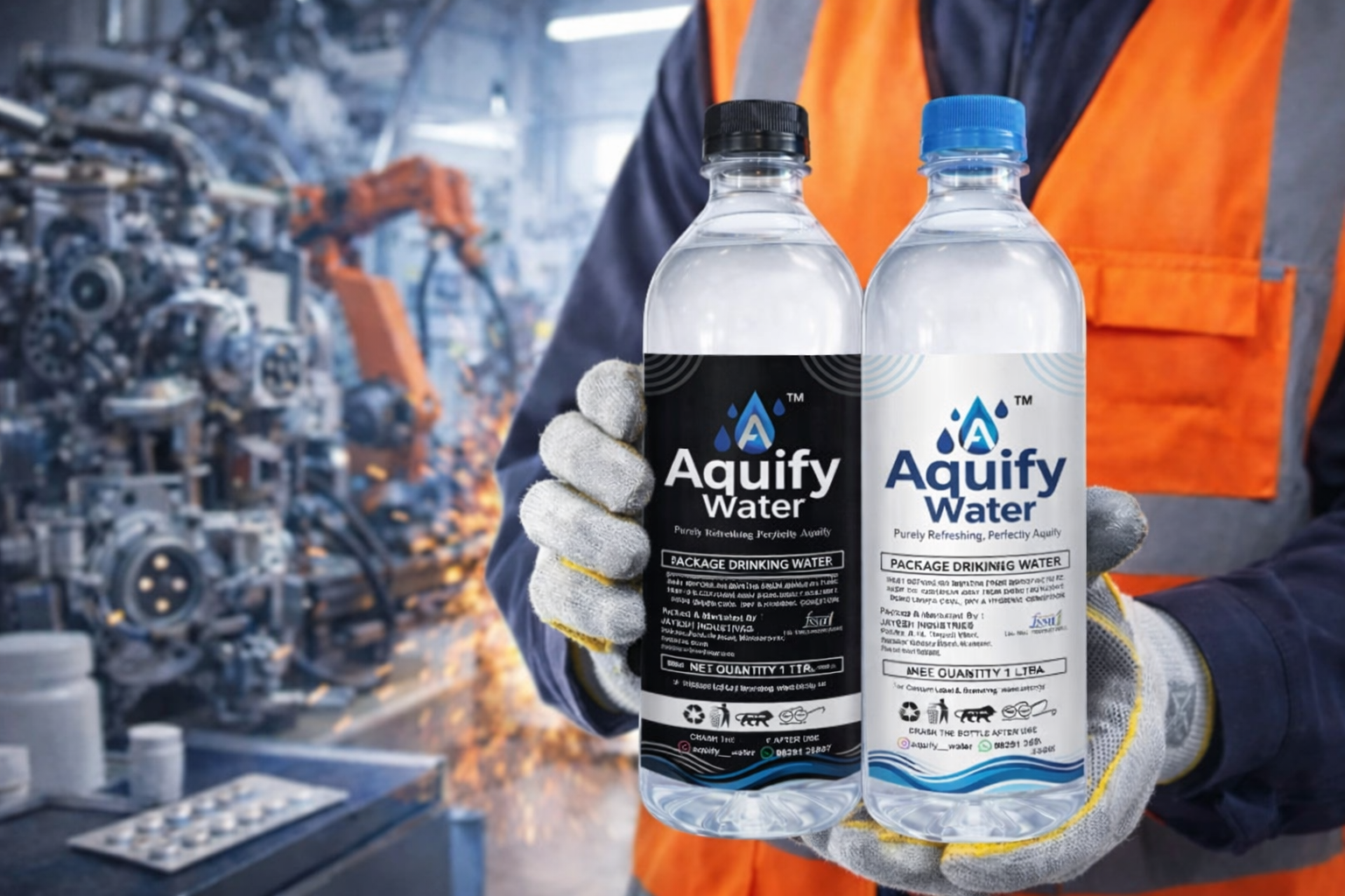 Manufacturing industrial water supply